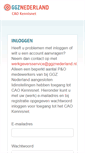 Mobile Screenshot of caokennisnet.ggznederland.nl
